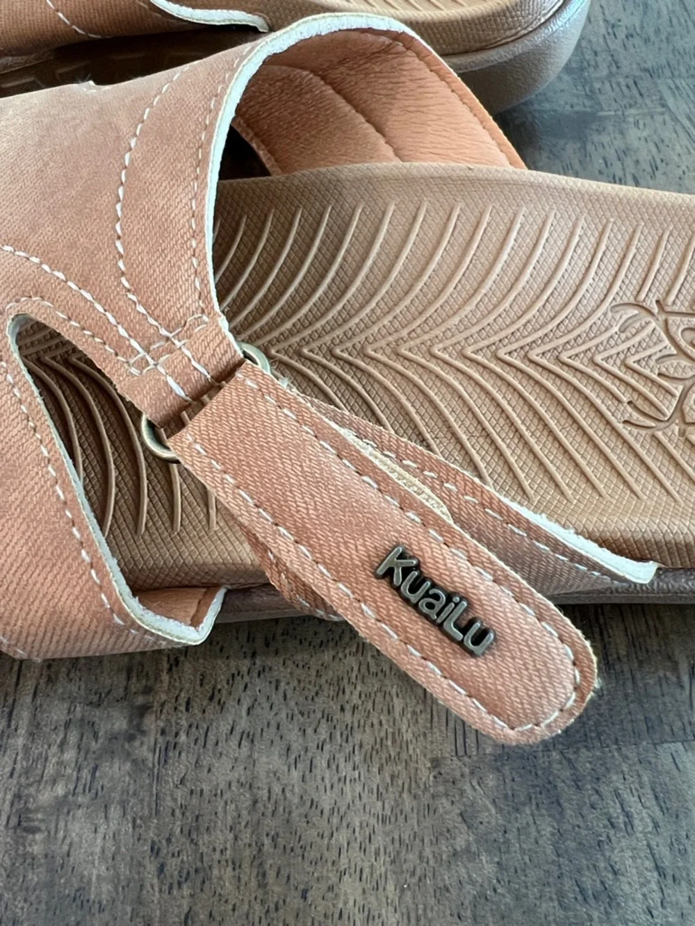KuaiLu Comfort Slide Sandals Adjustable Strap Lightweight Cushion Footbed 11 - Picture 5 of 8